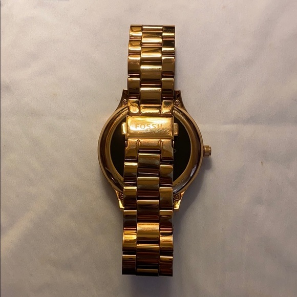 Fossil Q Venture Rose Gold SmartWatch DW5A - Picture 5 of 7